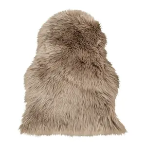 Tapete decorativo em pele de borrego artificial House Nordic image-0