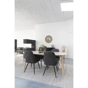 Hand-woven wool carpet House Nordic Mandi image-2