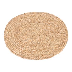 Manteles individuales ovalados de yute tejido House Nordic Bombay (x4) image-1