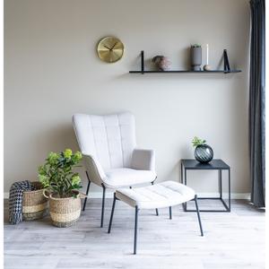 Ofen Regal aus Naturholz, Lederriemen House Nordic image-1