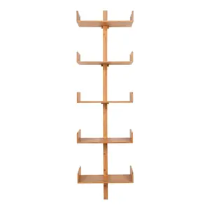 Wandregal, Bambus, natur House Nordic Villa