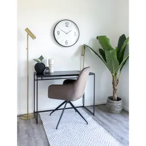 Πλαστικό στρογγυλό ρολόι τοίχου House Nordic Biel Wall image-2