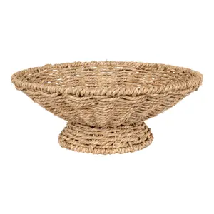 Corona Bici da portata in seagrass, rotondo House Nordic Pruna image-0