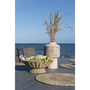 Corona Bici da portata in seagrass, rotondo House Nordic Pruna image-1