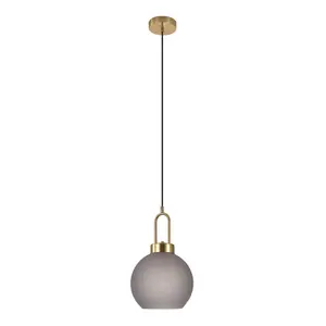 6406105-suspension-en-verre-fume-de-forme-de-boule-avec-douille-house-nordic-luton-brass-25x25x33-cm