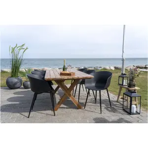 Καρέκλα τραπεζαρίας με πόδια House Nordic Roda image-4