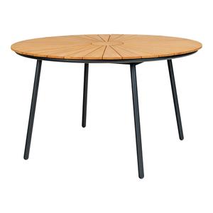 7801180-dining-table-house-nordic-cleveland-natural-black-130x130x74-cm