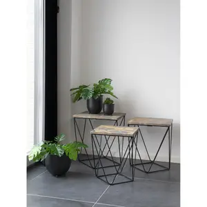 Metalowe doniczki House Nordic Nova (x3) image-3