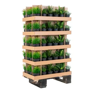 120er Pack Töpfe mit künstlichen Blumen House Nordic Pino image-3