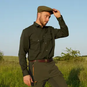 Πουκάμισο μακρύ μανίκι House of Hunting Mian image-0
