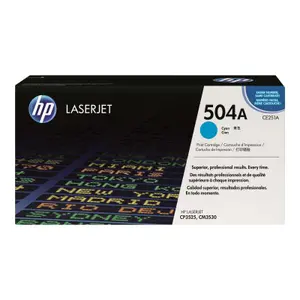 Cartouche de toner HP No 504A CE251A image-0