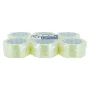 Lot de 6 rouleaux de ruban adhesif emballage HPX