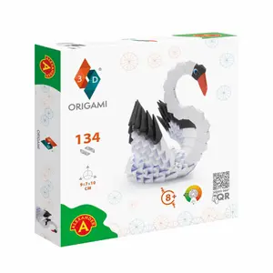 3D origami swan HQ-Invento image-1