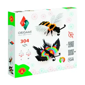 Origami 3D abelha+borboleta HQ-Invento image-1