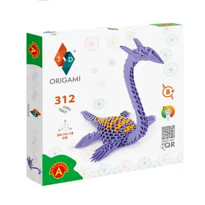 3D Plesiosaur Origami HQ-Invento image-1