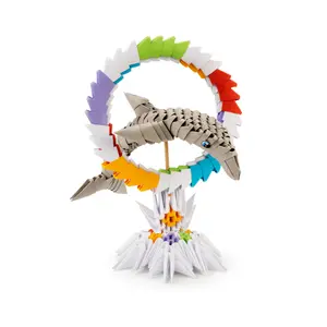 Origami 3D de 343 peças HQ-Invento Dolphin/Dauphin image-1