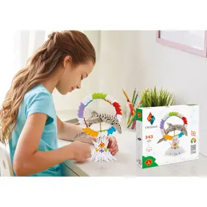 Origami 3D de 343 peças HQ-Invento Dolphin/Dauphin image-2