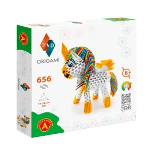Origami 3D unicorno HQ-Invento image-1
