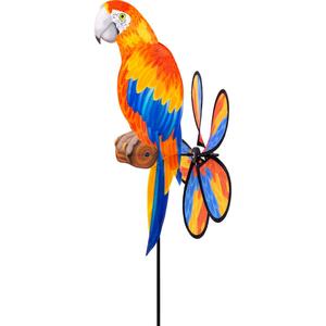 spcpar2-parrot-weather-vane-hq-invento-spin-critter-orange-blue-24x61-cm