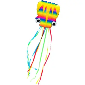 Kite HQ Kites Octopus Rainbow (L) image-0