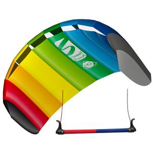 sybb-g1-3-kite-with-a-bar-hq-powerkites-symphony-beach-sport-r2f-rainbow-multi-one-size