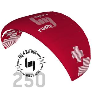 hq4rushp-g250-kitesurfen-schirm-hq4-rush-pro-hq4-complete-rot-weiss-250-cm