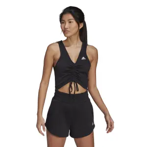 Camiseta de tirantes para mujer adidas Hyperglam Aeroready image-1