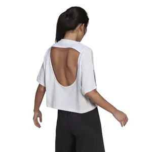 Camiseta de manga corta para mujer adidas Hyperglam image-6