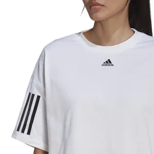 Camiseta de manga corta para mujer adidas Hyperglam image-4