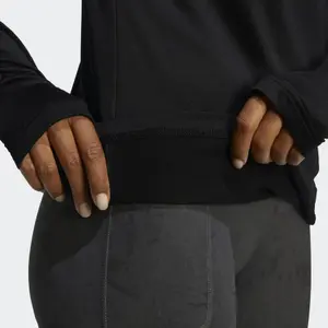 Fleece-Trainingsjacke mit halbem Reißverschluss Frau adidas Terrex Multi image-3