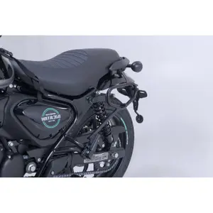 Left side motorcycle luggage rack SW-Motech Royal Enfield HNTR 350 image-3