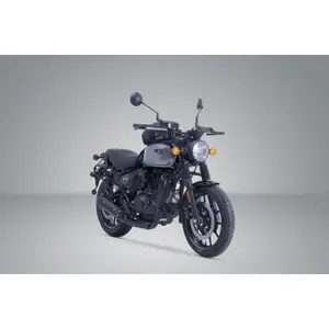 Left side motorcycle luggage rack SW-Motech Royal Enfield HNTR 350 image-5