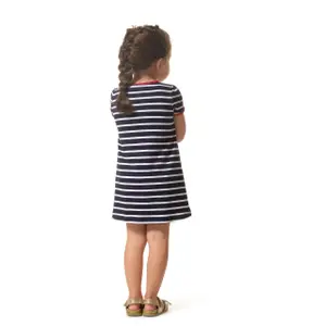 Baby girl dress with tulip sleeves Hublot Mode Marine anyssa image-1