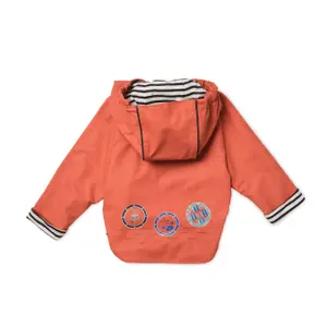 Cape zippée élastiquée bébé Hublot Mode Marine image-2