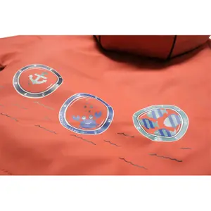 Cape zippée élastiquée bébé Hublot Mode Marine image-3