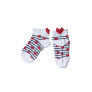 Baby heart print socks Hublot Mode Marine image-0