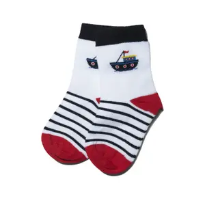 Animated Socks navire enfant Hublot Mode Marine Navire image-0