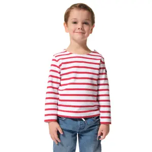 T-shirt marinière manches longues bébé garçon Hublot Mode Marine Cody image-0