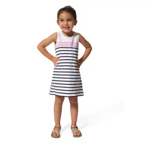 Baby girl sleeveless dress Hublot Mode Marine Athesse image-0