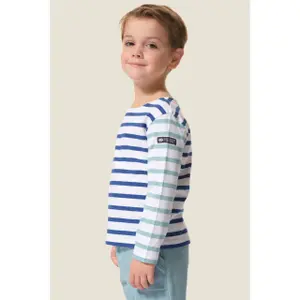 Long-sleeved striped baby T-shirt Hublot Mode Marine Ballast image-2