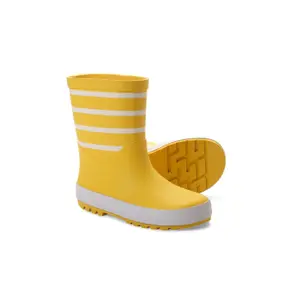 Striped baby rain boots Hublot Mode Marine image-0
