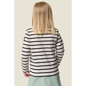 Children's long sleeve striped T-shirt Hublot Mode Marine Bulot image-1