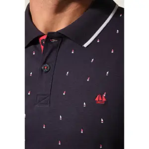 Polo estampado Hublot Mode Marine Clouvel image-2