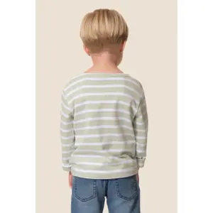 striped t-shirt for kids Hublot Mode Marine Cordage image-1