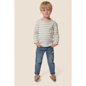 striped t-shirt for kids Hublot Mode Marine Cordage image-2