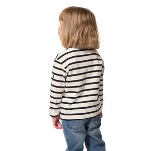 striped t-shirt for kids Hublot Mode Marine Cordage image-2