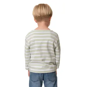 striped t-shirt for kids Hublot Mode Marine Cordage image-1