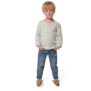 striped t-shirt for kids Hublot Mode Marine Cordage image-2