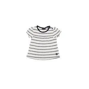 Baby girl t-shirt and bloomer set in fancy knit Hublot Mode Marine Glace image-1