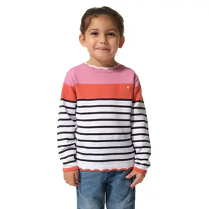 Baby girl round neck sweater Hublot Mode Marine Hannae image-0